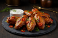 DT Baked Honey Jerk Wings