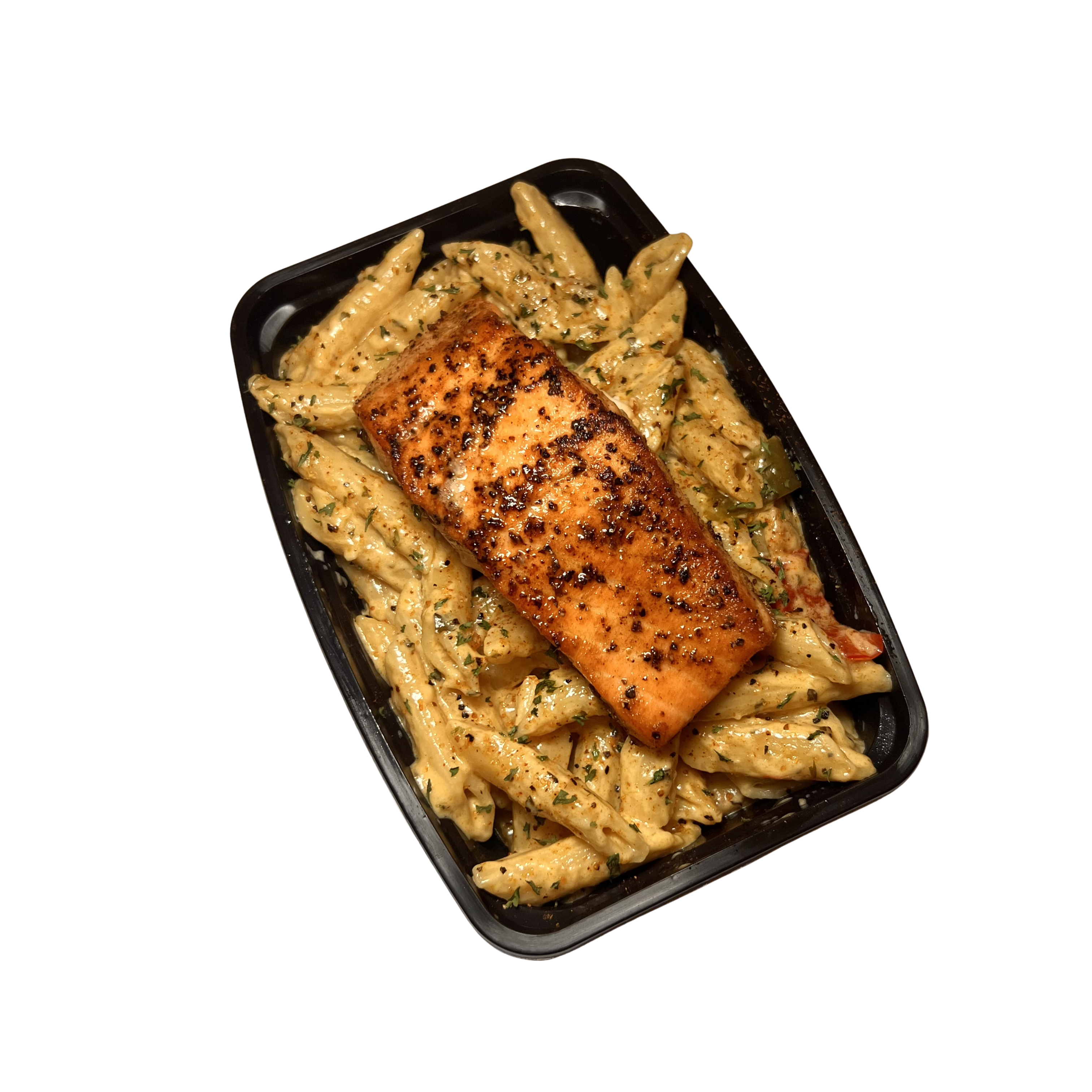 Cajun Pasta W/ Salmon